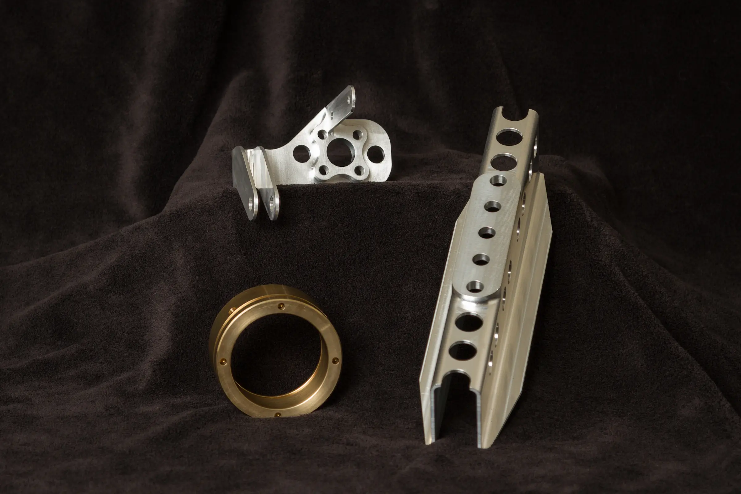 Machined components with fine detail